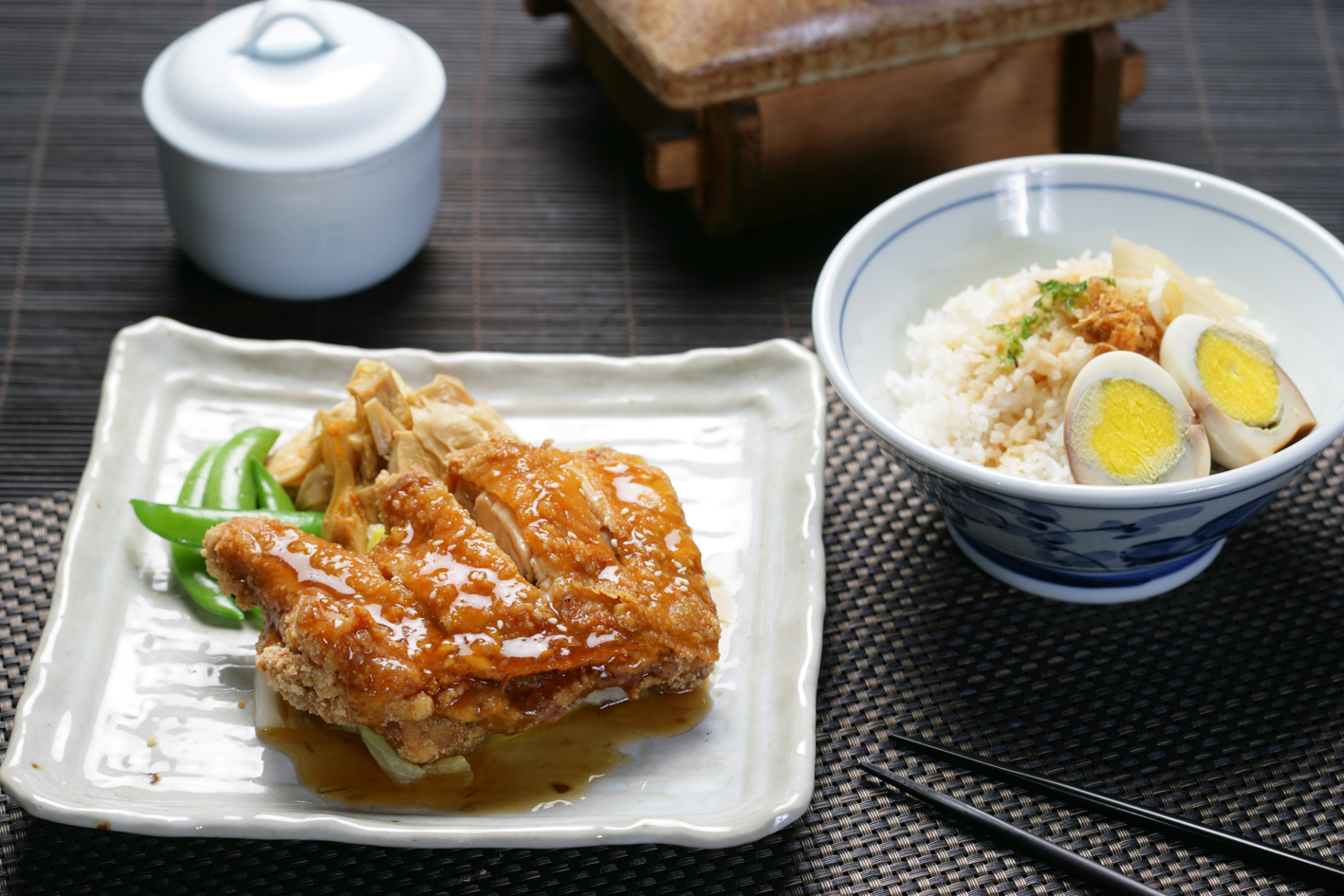 Traditional Chicken Leg Rice