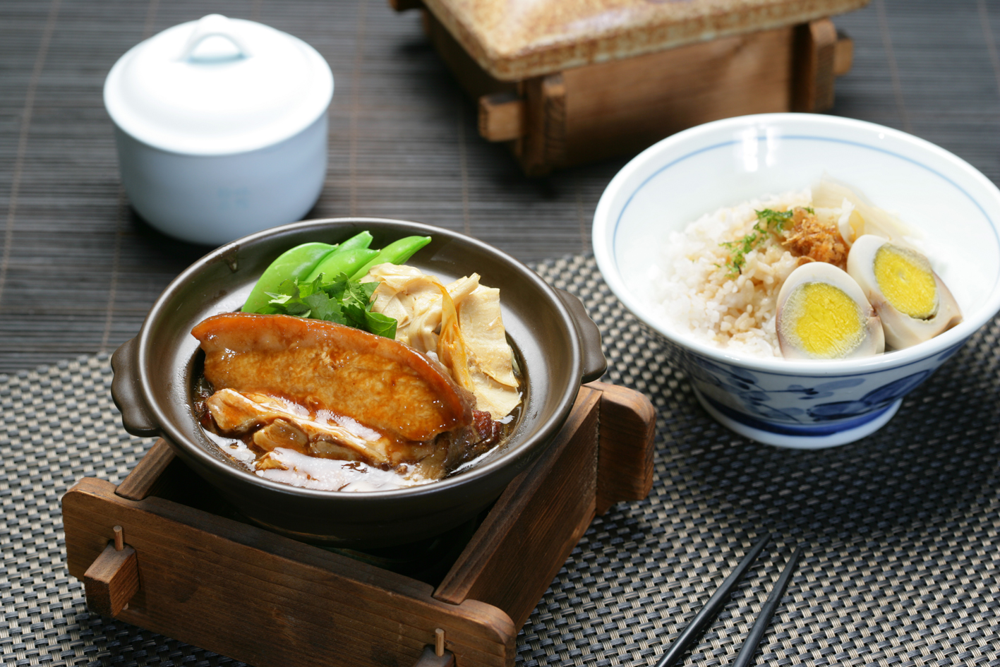soy-stewed pork rice